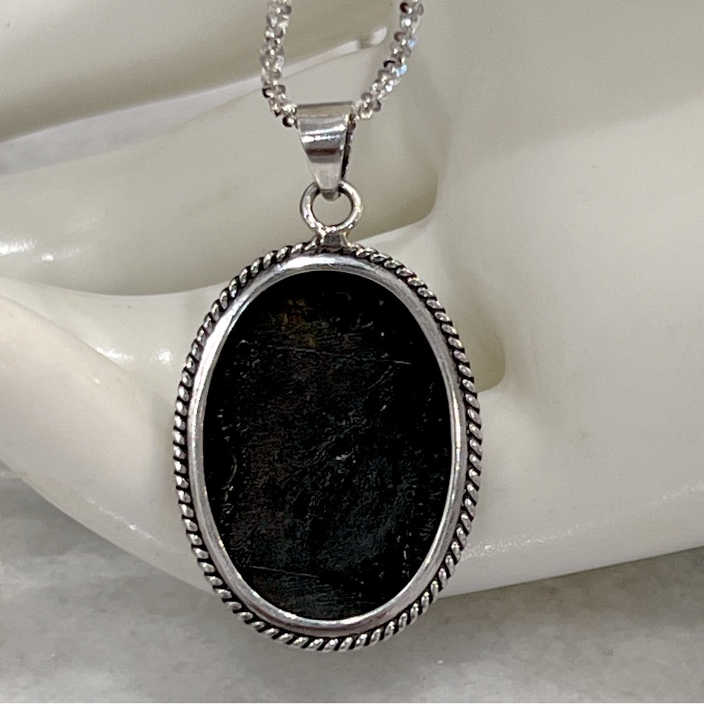 Sterling Silver Cameo Pendant ONLY - Picture 8 of 14